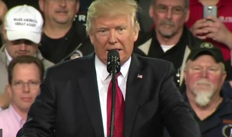 Trump escalates tariffs, causing automotive production to brace for industry and global trade relation turmoil. Trump-at-mobility-center