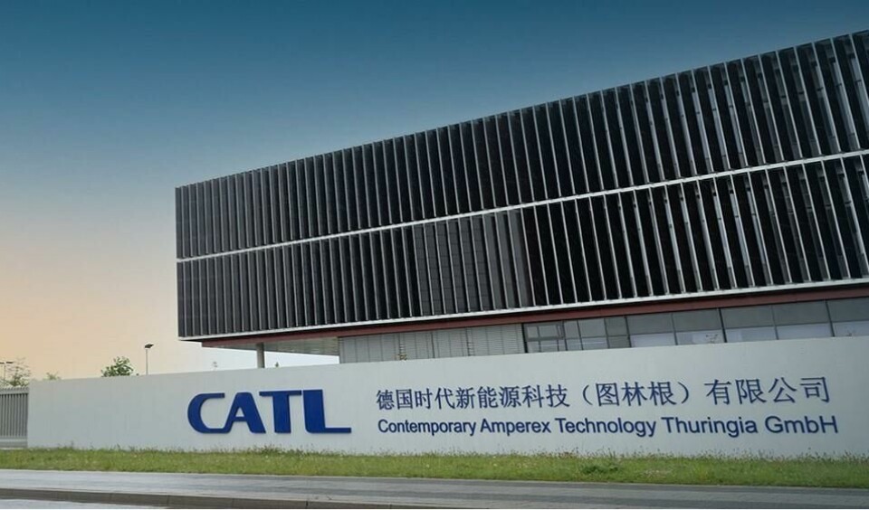CATL’s German plant starts battery cell production CATL Thuringia