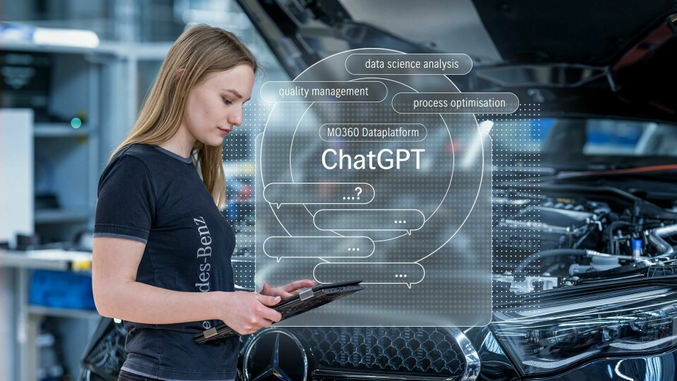 Mercedes-Benz to implement ChatGPT across its MO360 digital production system Mercedes-Benz Chat GPT
