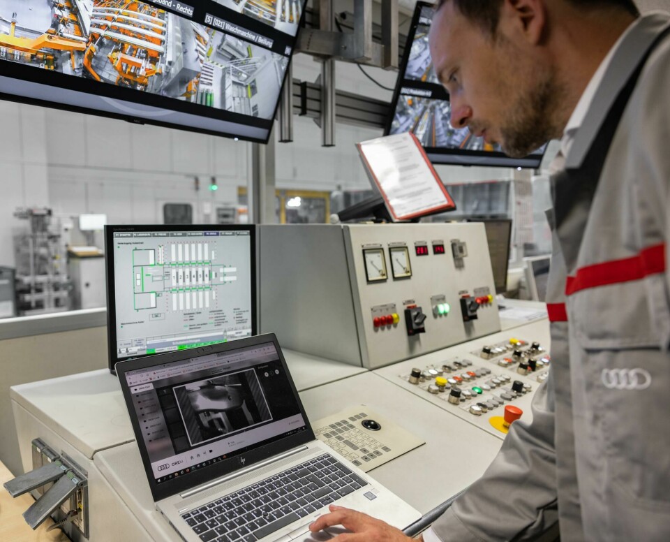 Living on the edgeAudi’s Edge Cloud 4 Production would eliminate many individual PCs in plants Edge Cloud 4 production Audi