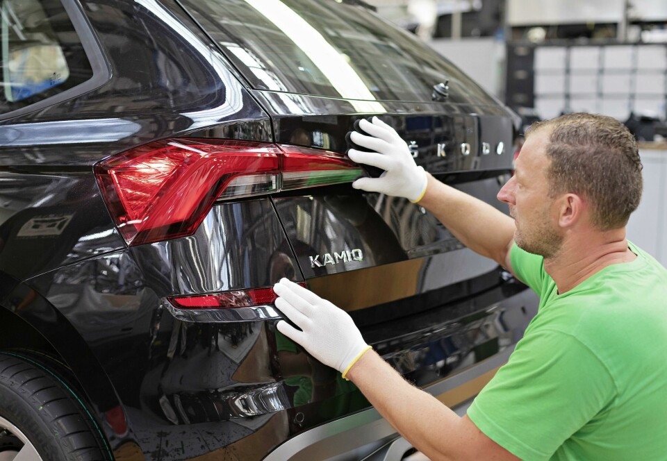 The Kodiaq and Karoq have recently been joined by the Kamiq, giving Skoda SUVs across the B, C and D segments Skoda Kamiq production - Kvasiny