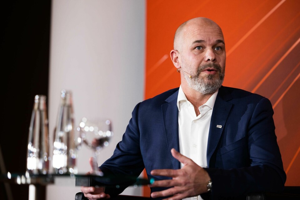 Jonas Adolfsson from SSAB emphasised the need for a circular economy in the automotive industry Jonas Adolfsson SSAB AMS Evo Munich 22