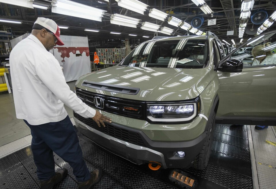 Honda Alabama Passport SUV production Honda Alabama Passport SUV production