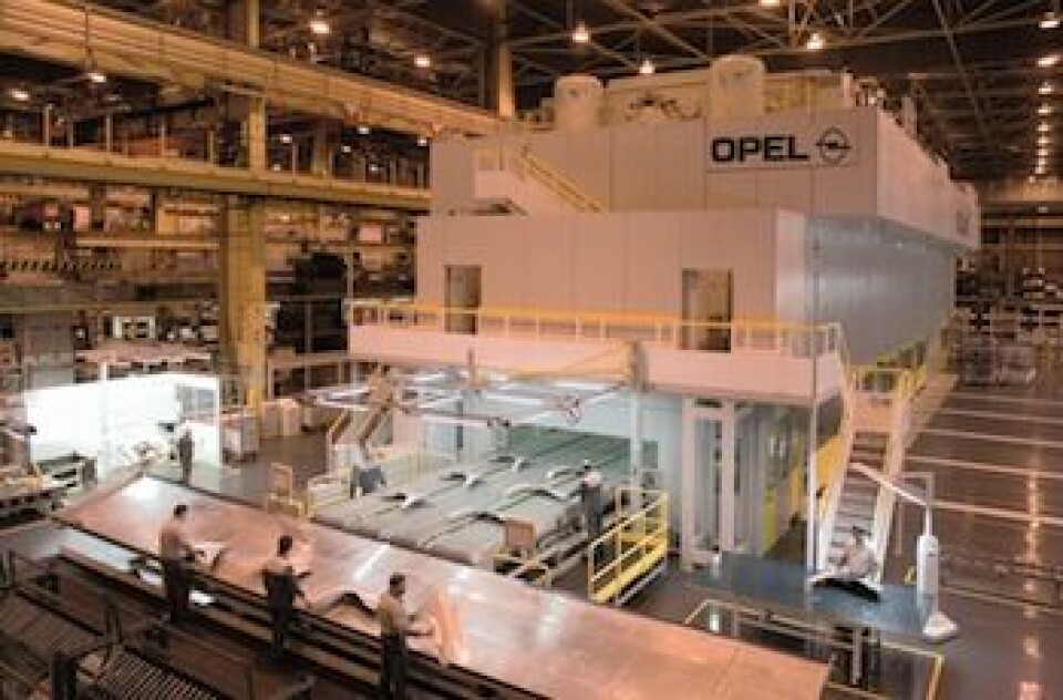 Small cars, big ambitions Press shop, Opel Zaragosa