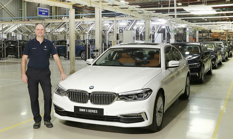 Thomas Dose, managing director of the BMW plant in Chennai, India Thomas Dose, managing director of the BMW plant in Chennai, India