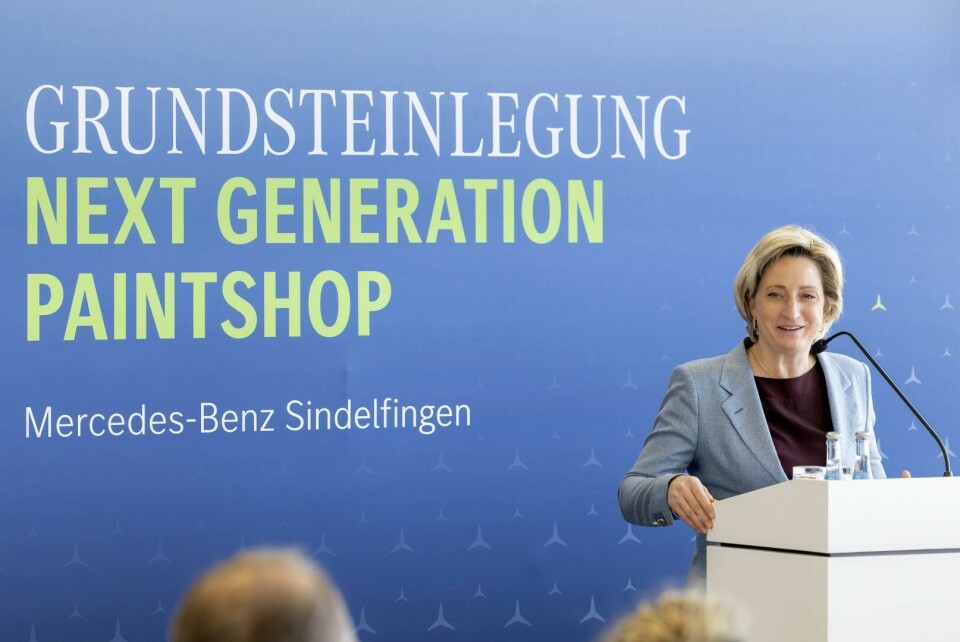 Baden-Württemberg’s Minister of Labor and Economic Affairs, Nicole Hoffmeister-Kraut (CDU), is delighted with so much innovation ”Made in Germany”. Baden-Württemberg's Minister of Labor and Economic Affairs, Nicole Hoffmeister-Kraut (CDU), is delighted with so much innovation %22Made in Germany.%22 (Image- Mercedes-Benz AG