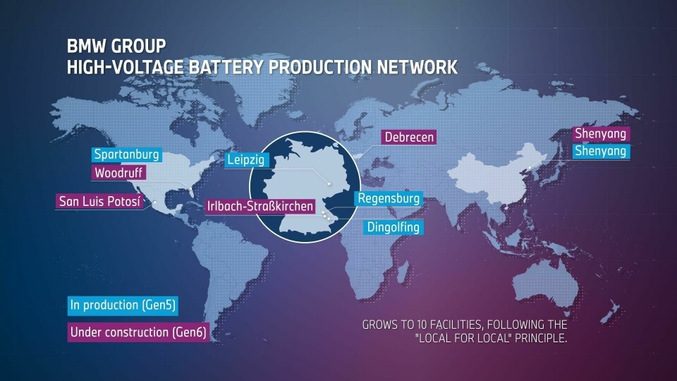 BMW expands EV battery production to 10 sites, aligning with global automotive sustainability targets. BMW expands EV battery production to 10 sites, aligning with