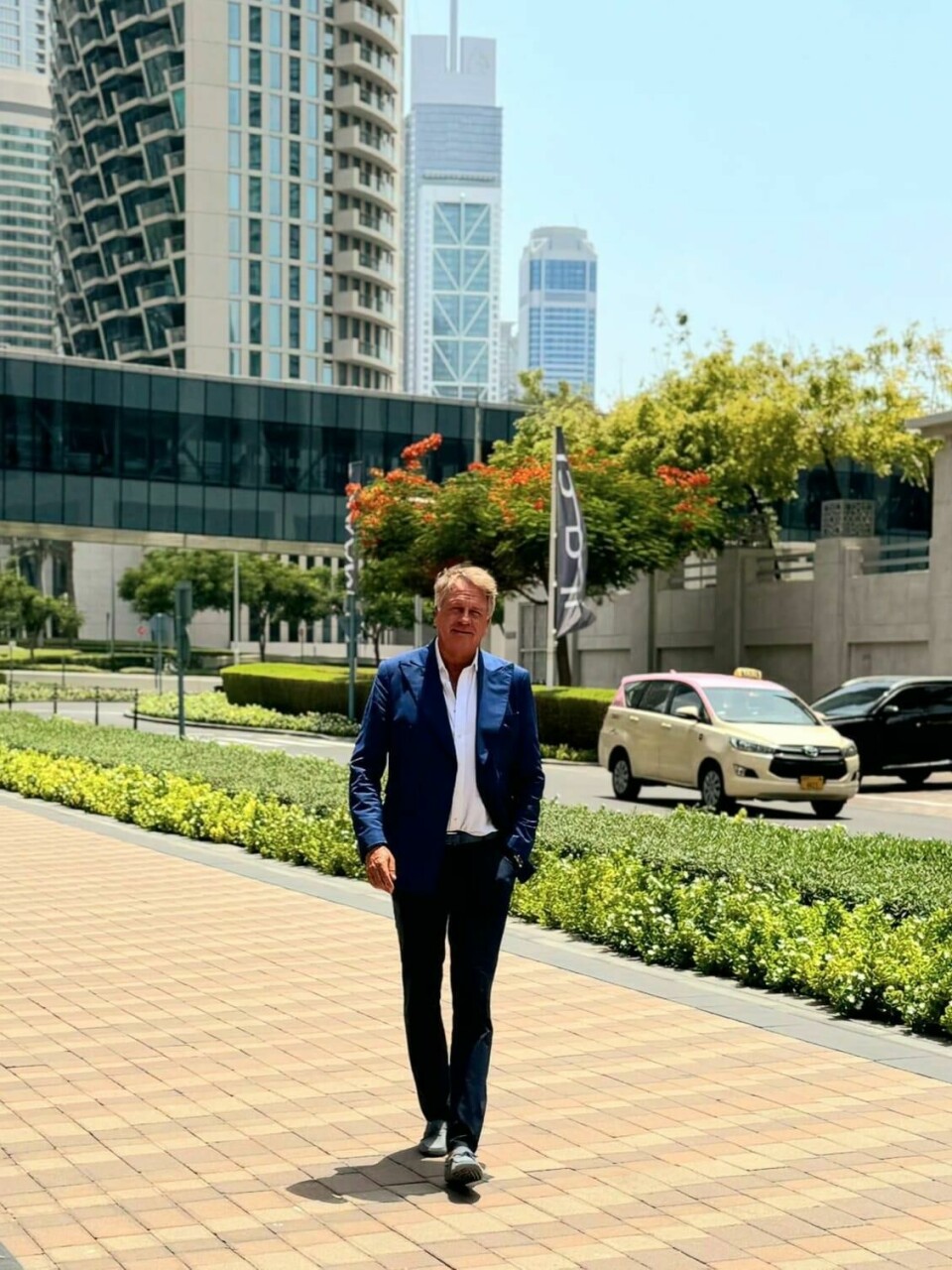 Lars Carlstrom, CEO, Statevolt, taken in Dubai following a meeting with the region’s authorities Lars Carlstrom, CEO, Statevolt, taken in Dubai following a meeting with the region's authorities