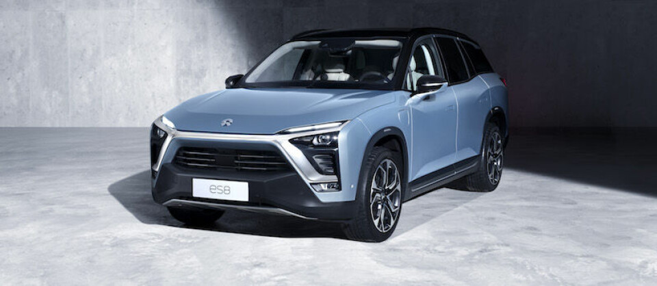 China charges ahead NIO ES8