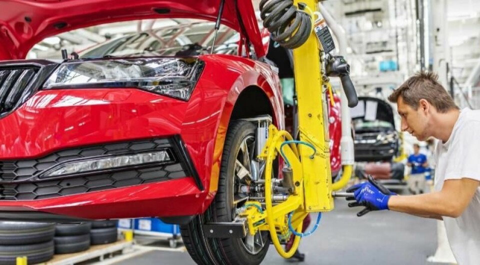 Kvasiny has two bodyshops, a paintshop to serve them and two assembly halls that manage an admirable mix of models Skoda Superb 2019 Kvasiny