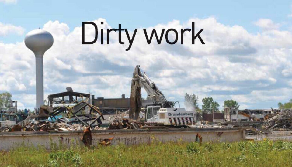 Dirty work in the clean-up