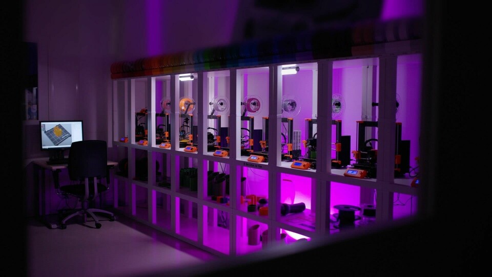 Skoda’s 3D printing farm at its Mladá Boleslav factory Skoda's 3D printing farm at its Mladá Boleslav factory