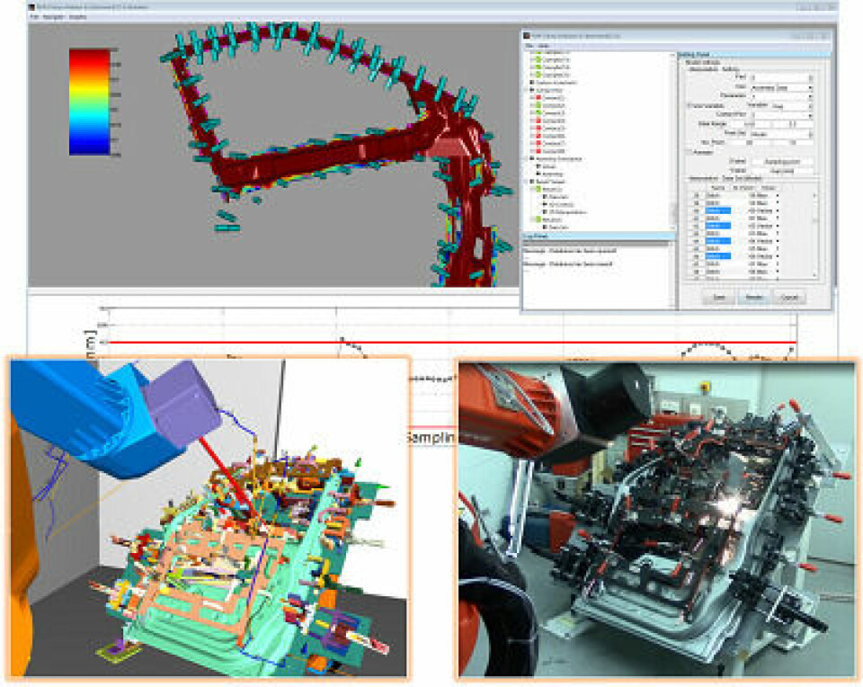 Remote control: Laser welding Fixture analyser