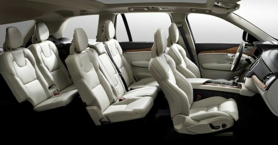 A cut above the rest The all-new Volvo XC90 - seven-seat interior overview