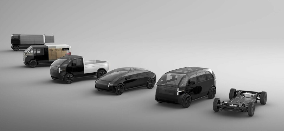 Canoo says it can add a variety of cabins to the same skateboard, which keeps the manufacturing concept very flexible Canoo says it can add a variety of cabins to the same skateboard, which keeps the manufacturing concept very flexible