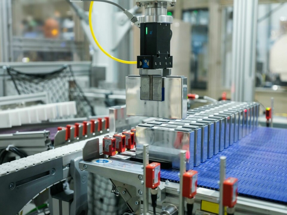 Battery cell coating at BMW Group Plant Leipzig BMW Leizig battery processing