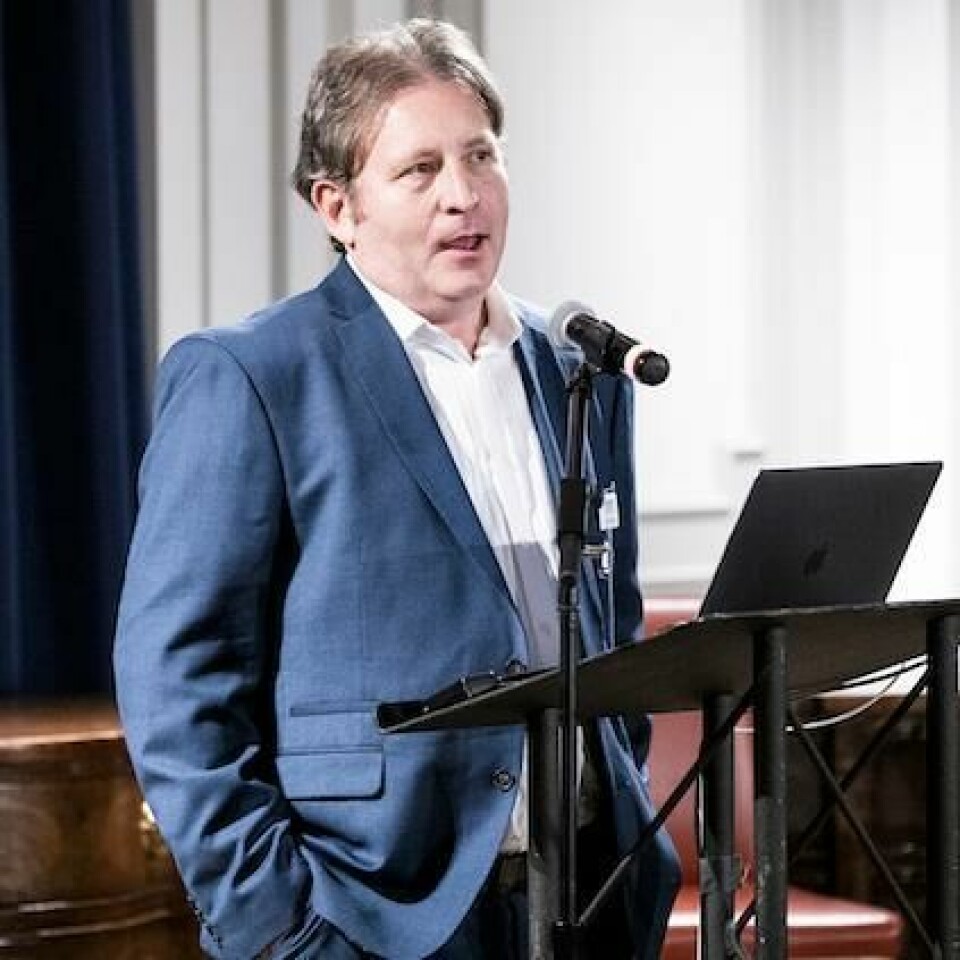 OEMs face declining volumes, high costs, Europe’s import shift, and competition from cheaper Chinese EVs, warns Ultima’s automotive analyst Daniel Harrison.Photograph taken at the Automotive Logistics and Supply Chain Global event Daniel Harrison ALSC Global 2023