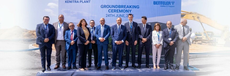 Automotive tech firm Benteler breaks ground on smart, sustainable automotive plant in Morocco Automotive tech firm Benteler breaks ground on smart, sustainable automotive plant in Morocco