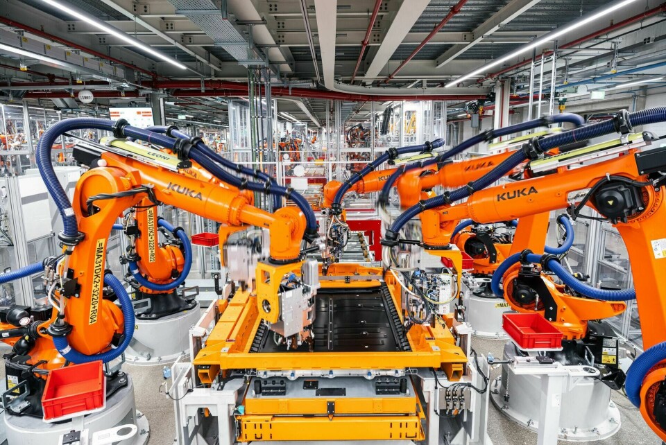 Production Audi Q6 e-tron at the Ingolstadt site Production Audi Q6 e-tron at the Ingolstadt site
