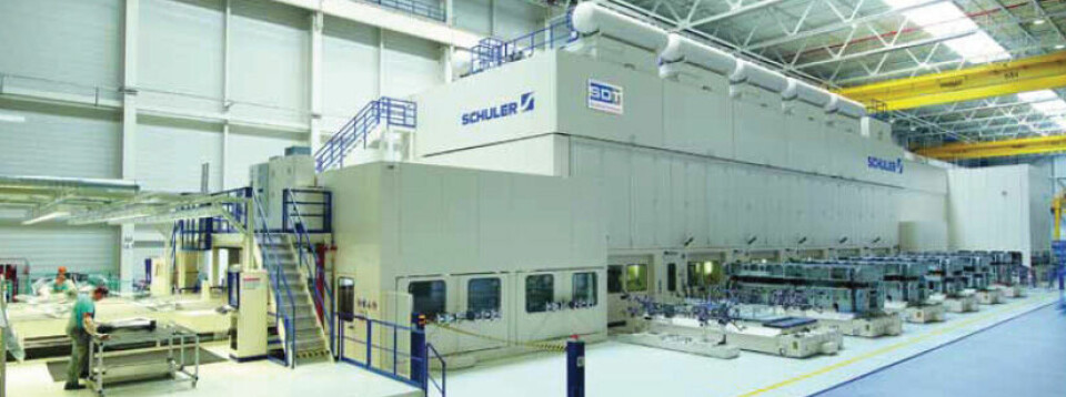 New stamping ground with the latest technologies