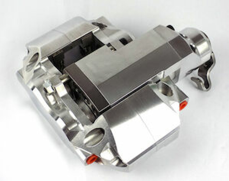 Integrated park-brake caliper 920 Engineering fully integrated park-brake caliper