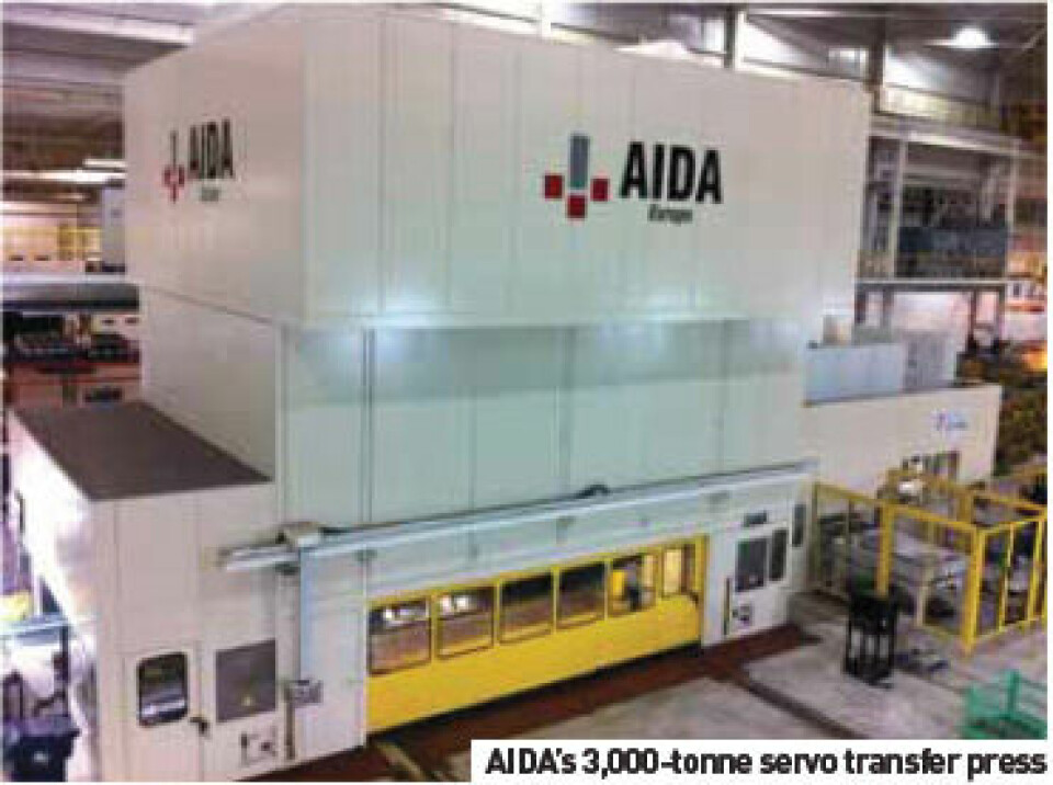 New stamping ground with the latest technologies