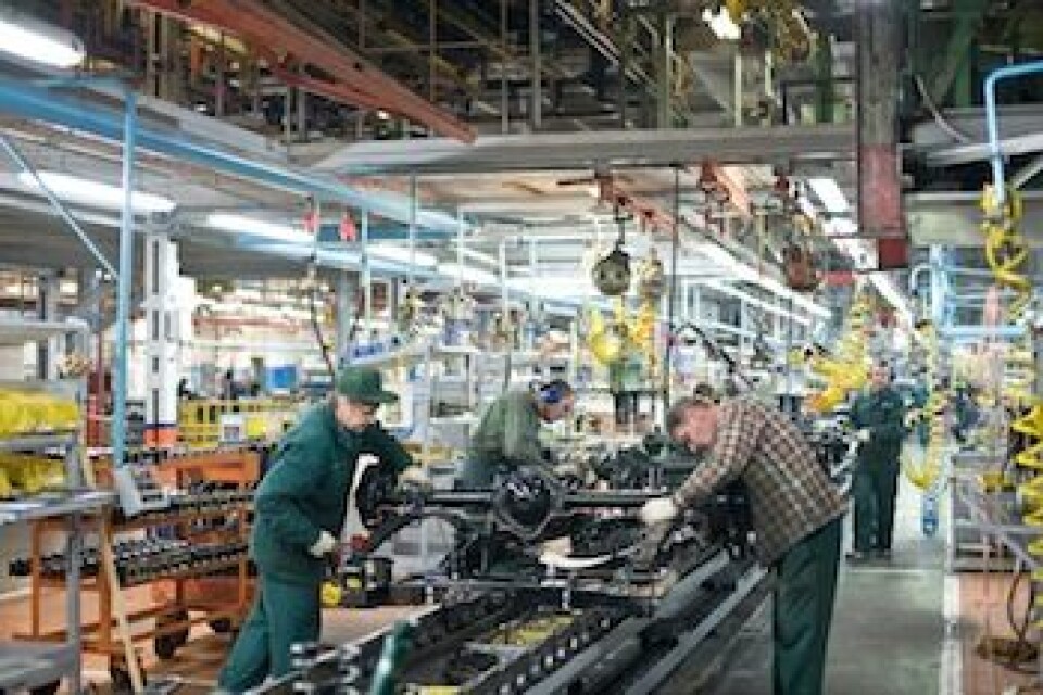 Playing production roulette Sollers UAZ