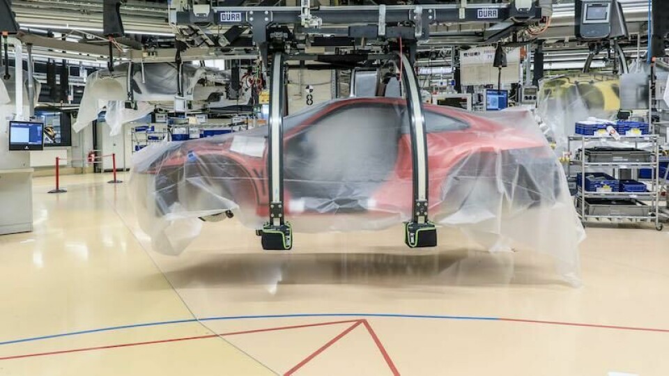 Assembly lines at Porsche have been at a standstill since 21 March 2020 Porsche Zuffenhausen shutdown