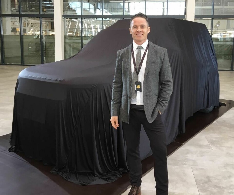 Mark Parody was Senior Launch Manager of the JLR Nitra plant until January 2020 MPARODY_Defender_Sep19