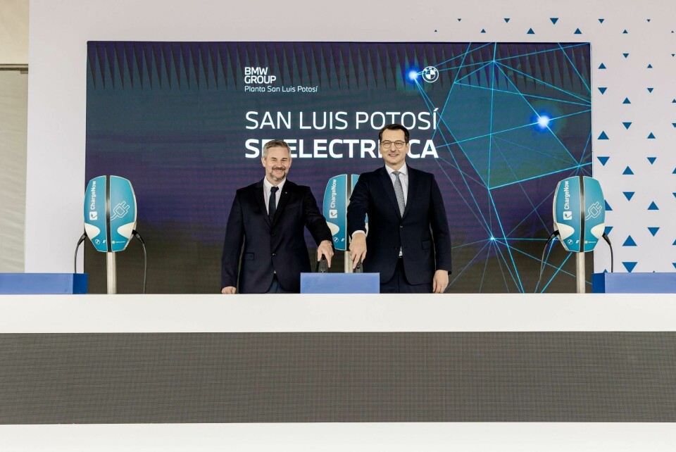 Harald Gottsche, CEO and President BMW Group Plant SLP and Milan Nedeljković, Member of the Board of Management of BMW AG, Production Harald Gottsche and Milan Nedeljković, BMW