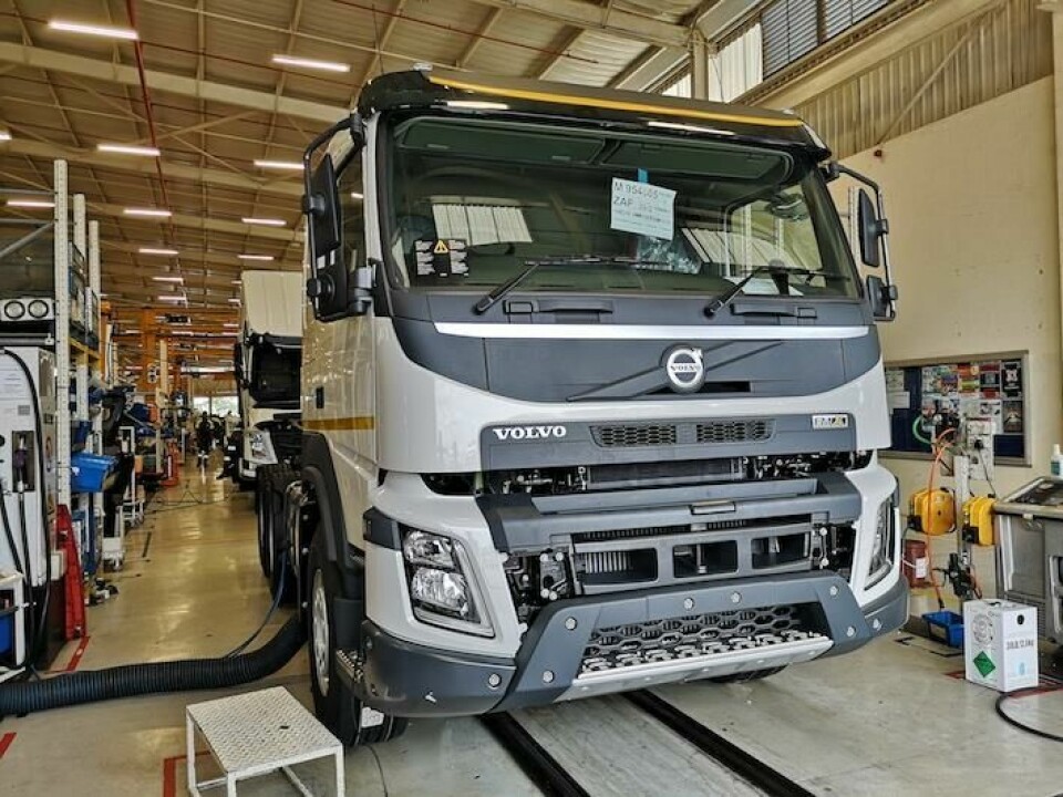 Amanzimtoti assembles around 12 units per day across 36 different variants Volvo Trucks South Africa 2