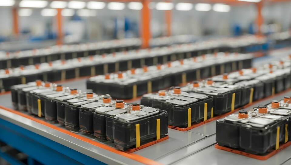 Global production reached approximately 750 GWh in 2023 Image representing battery production volumes
