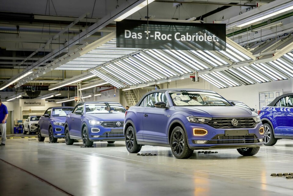 Volkswagen’s Osnabrück plant could be under threat of closure Volkswagen Osnabrück GmbH T-Roc Cabriolet R-Line