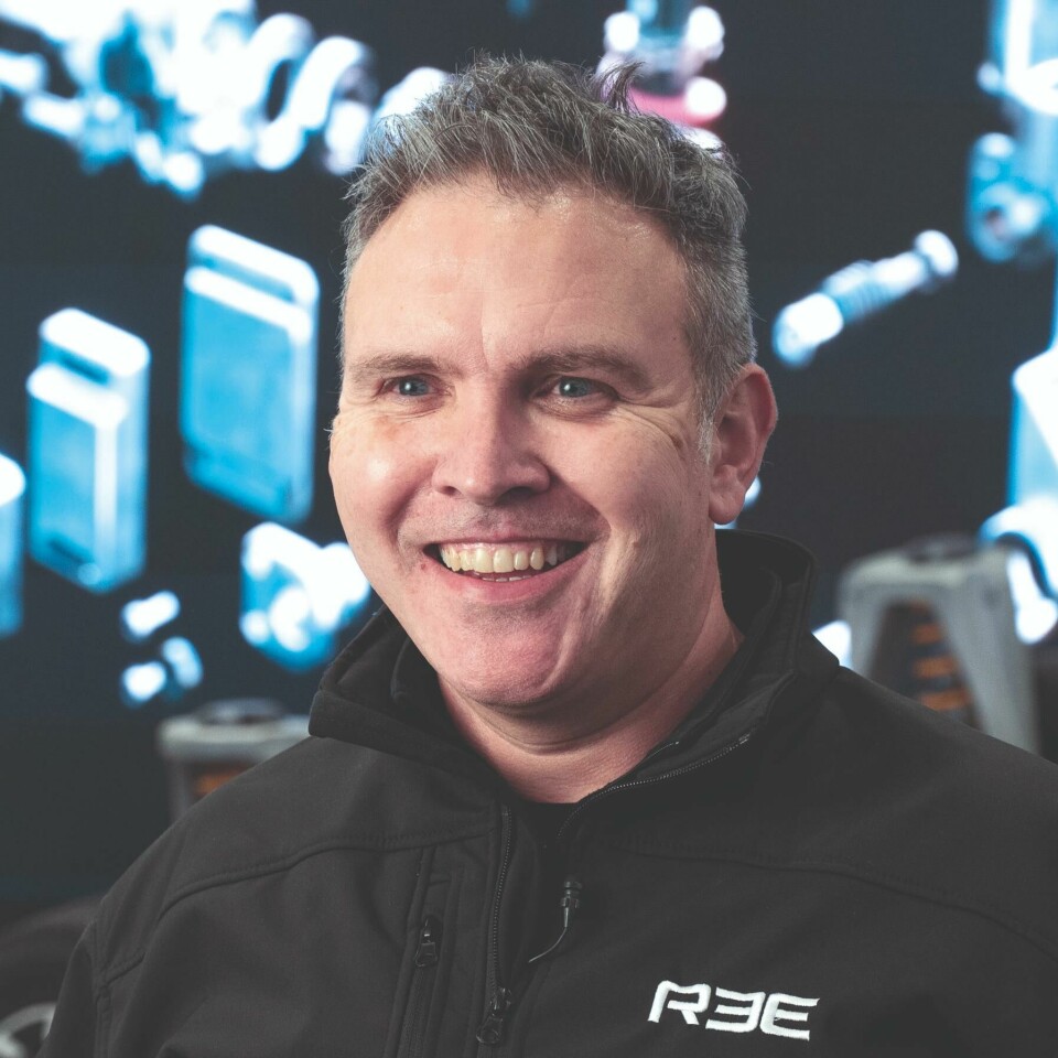 Peter Dow, vice president of Engineering at REE Automotive Peter Dow REE Automotive