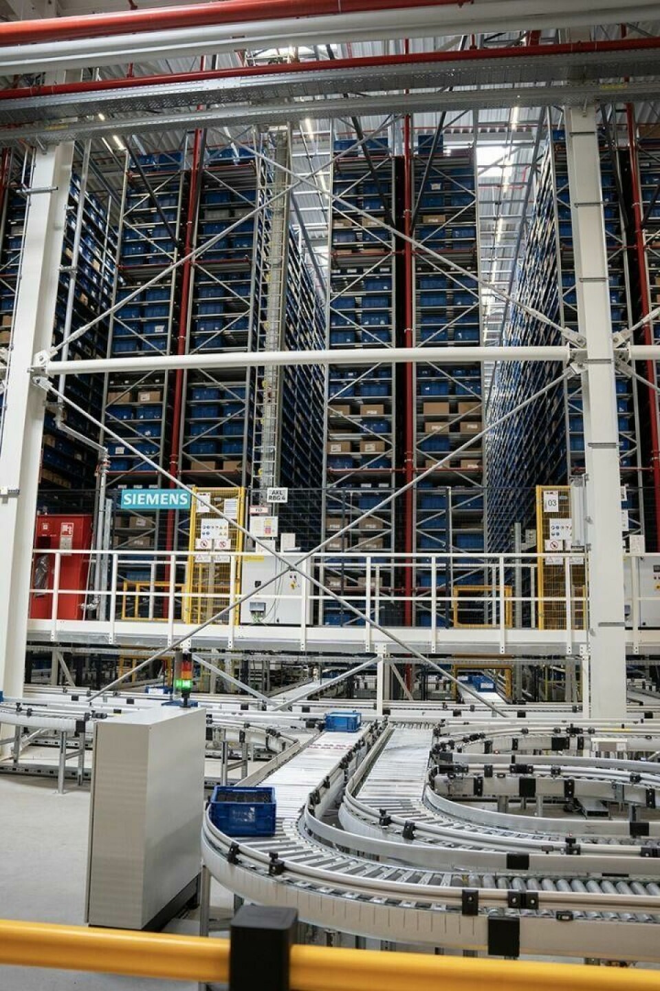 The high-bay warehouse in all its glory (Image: Volkswagen, Marc Sluiter) The high-bay warehouse in all its glory. (Image- Volkswagen:Marc Sluiter)