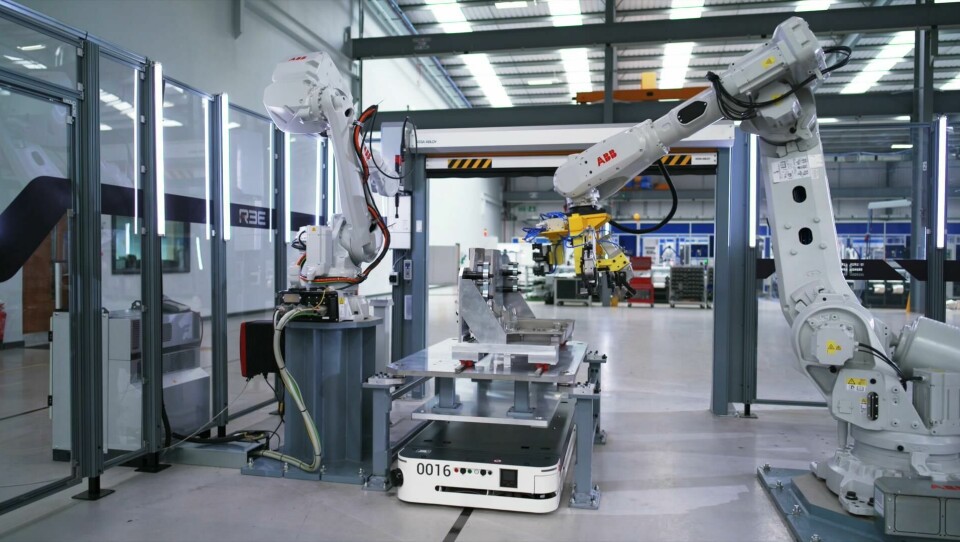 The corner units are assembled across 12 stations at the company’s integration centre in Coventry UK REE Robotic Assembly Cell