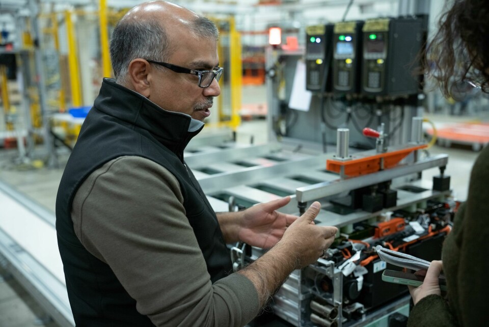 ONE founder and CEO, Mujeeb Ijaz at Piston Automotive Mujeeb at Piston Automotive
