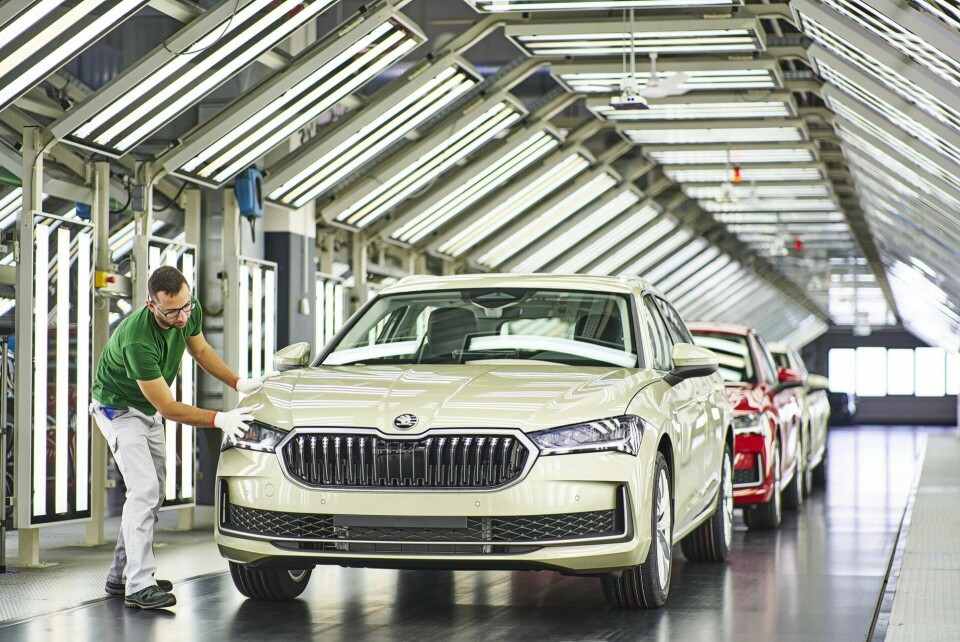 In the Beta+ project, Škoda and Volkswagen Group significantly invested in upgrading the Superb and Passat production line to enhance efficiency and eco-friendliness In the Beta+ project, Škoda and Volkswagen Group significantly invested in upgrading the Superb and Passat production line to enhance efficiency and eco-friendliness