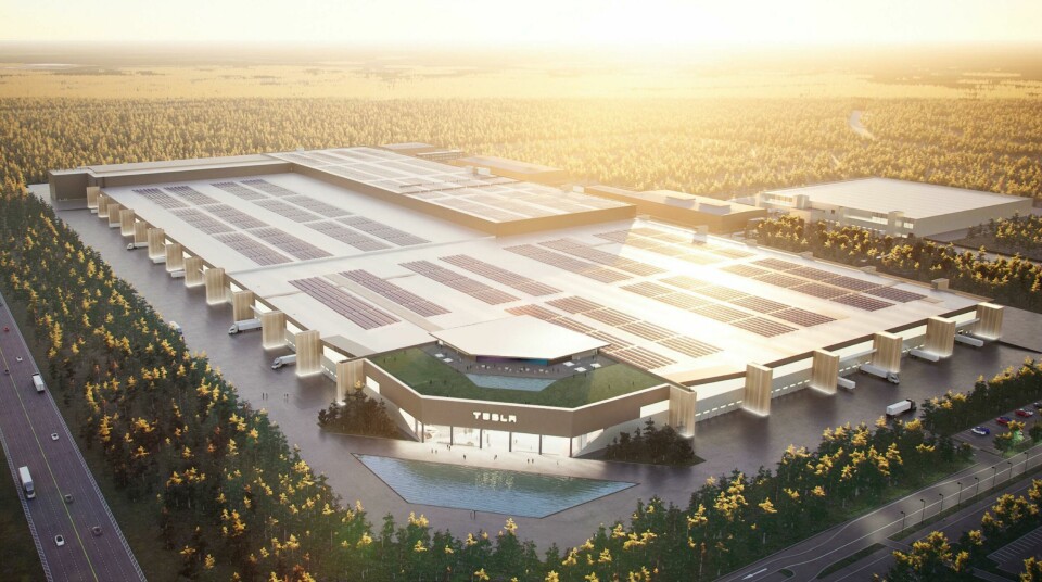 Can Tesla shift the balance of EV battery and cell manufacturing away from China? Tesla Gigafactory Berlin rendering