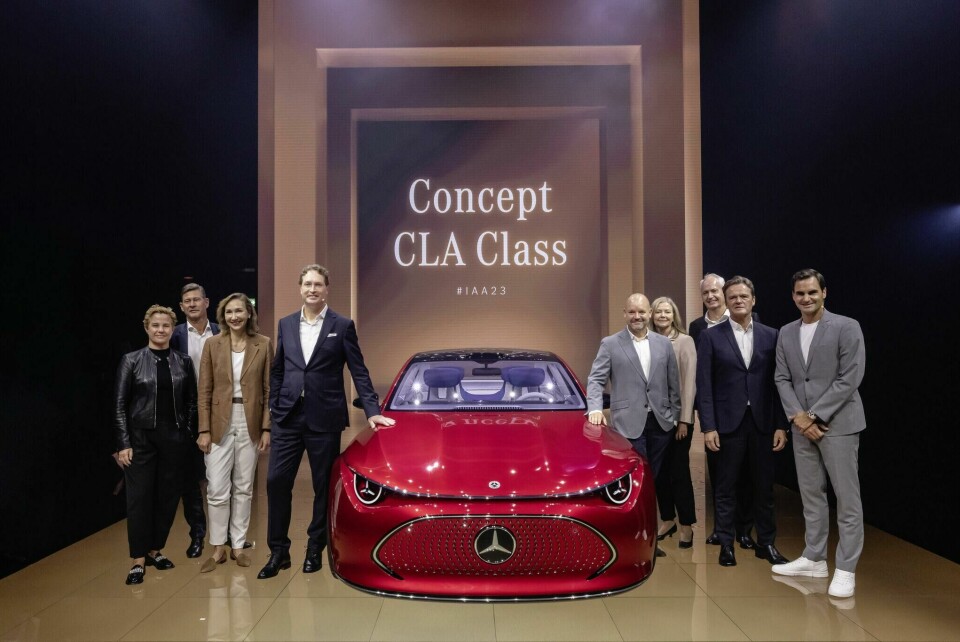The Mercedes-Benz Concept CLA Class was unveiled at IAA Mobility 2023 in Zurich The Mercedes-Benz Concept CLA Class was unveiled at IAA Mobility 2023 in Zurich