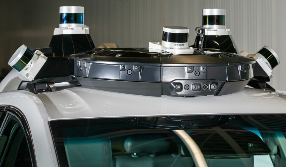 Building blocks for autonomous vehicles GM Cruise AV RoofRack