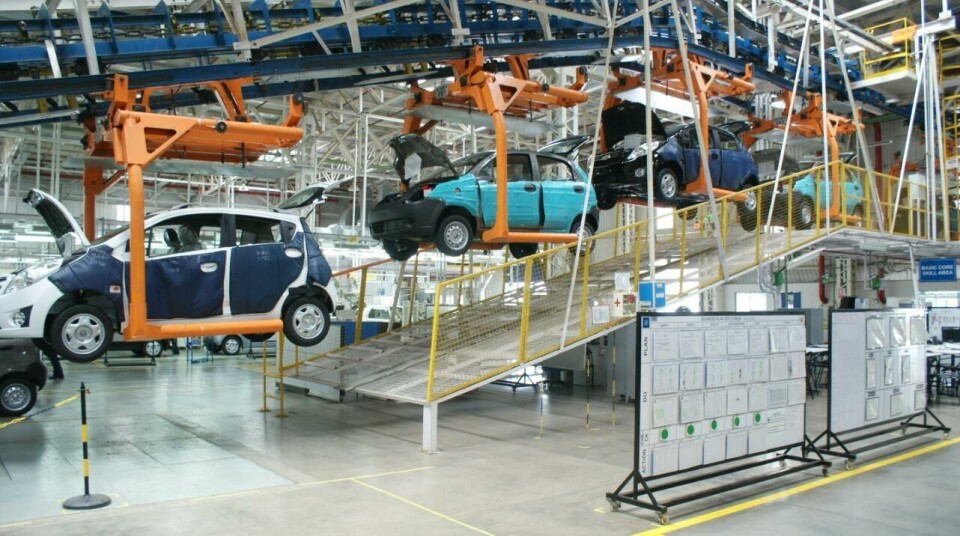 GM is in the final stages of selling its last Indian plant, Talegaon, to Great Wall Motors Talegaon Plant Shop Floor