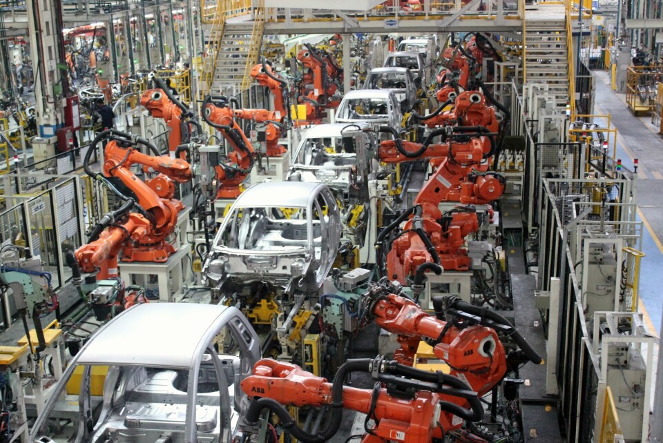 Ford is transferring its Indian vehicle manufacturing operations into a joint venture with Mahindra Ford Sanand 4