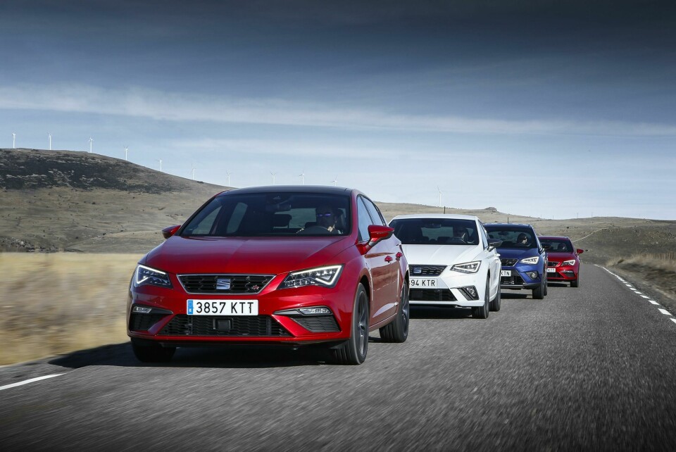 The SEAT CNG range SEAT CNG range