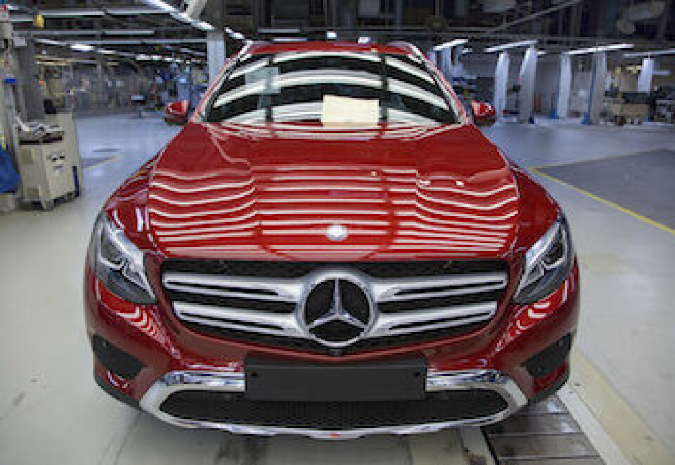 Under contract Many of the lessons learned in production of the A-Class have been further developed for the manufacture of the GLC SUV