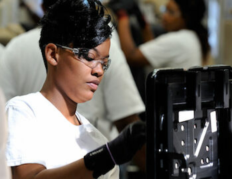 The stage to engage faurecia seat structure assembly us