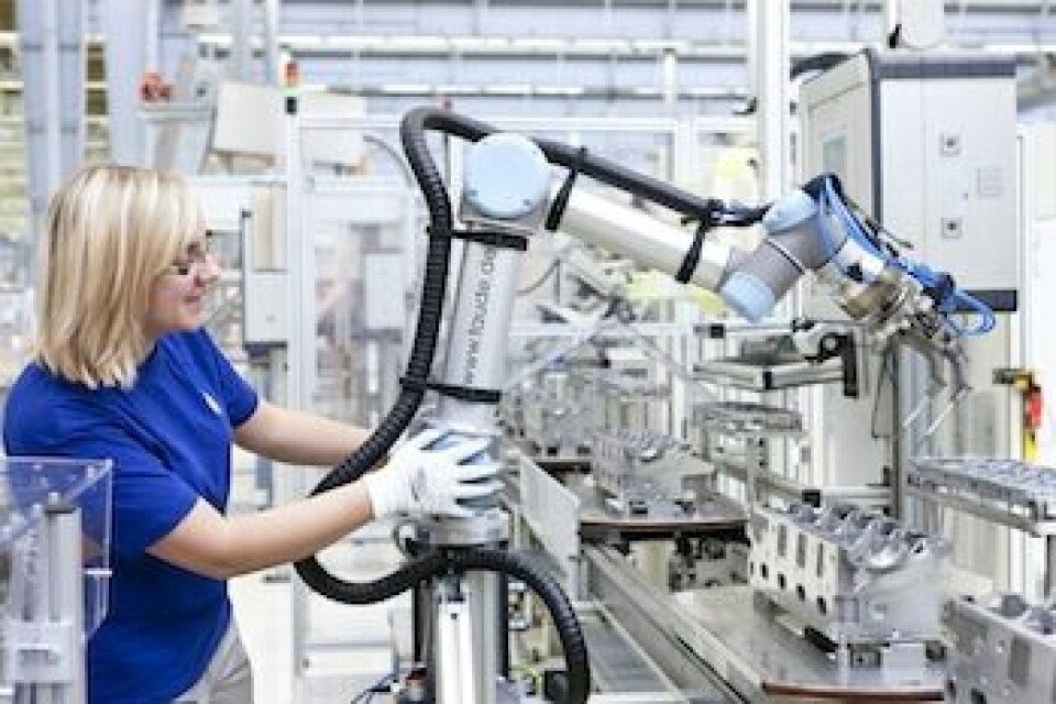 The rise of robotics UR5, Universal Robots