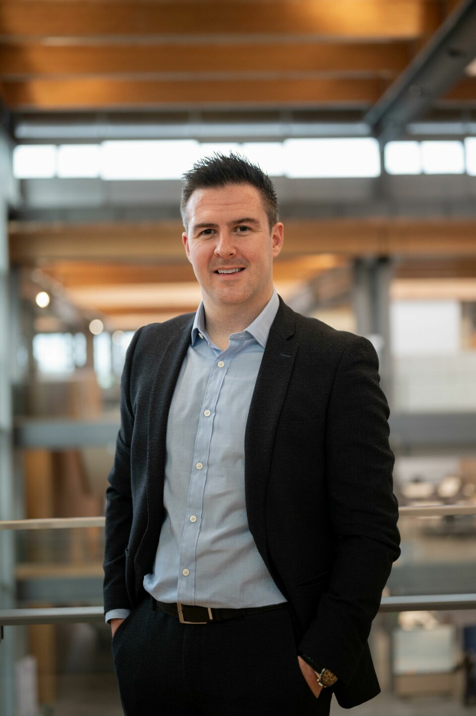 Part of Garrett Bell’s remit is managing sustainability across 11 different manufacturing locations globally JLR Garrett headshot (1) resize