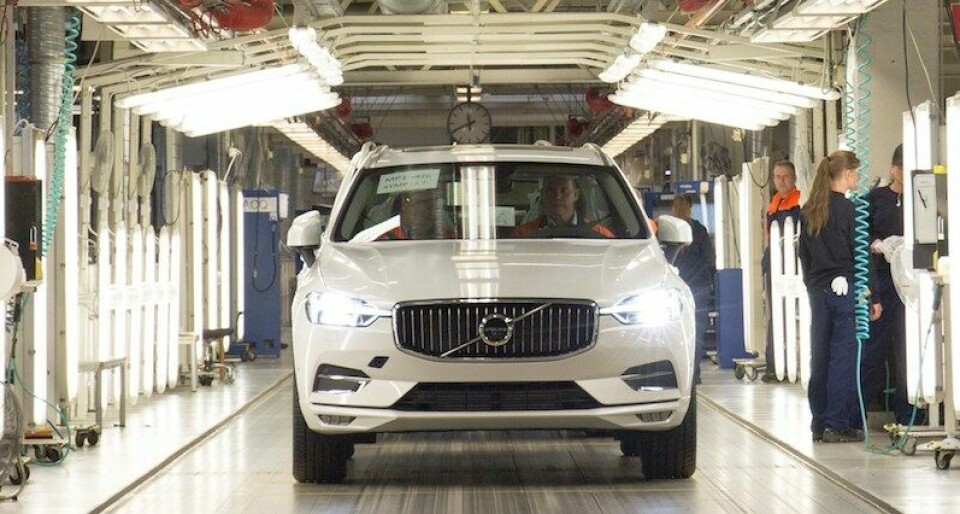 Piecing it all together The first new XC60 rolls off the production line in Torslanda, Sweden