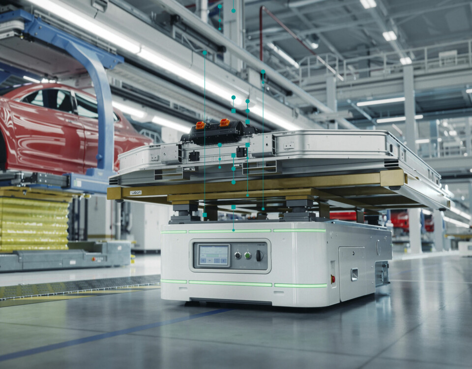 How smart material transportation can support flexibility in automotive production operations
